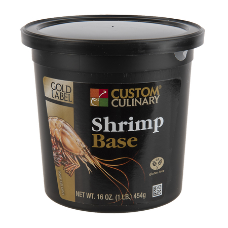 Gold Label Gold Label No MSG Added Shrimp Base Paste 1lbs Tub, PK6 95291EGLD